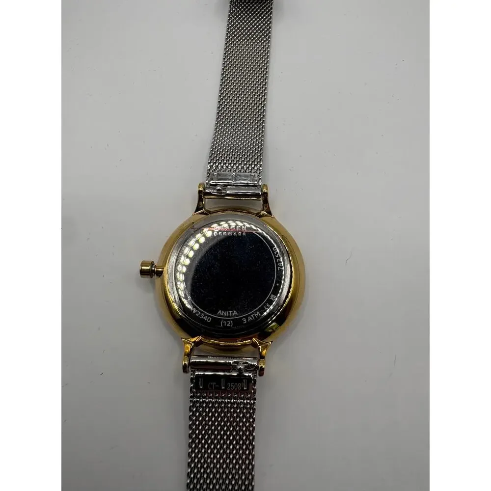 0227KC - Skagen Skagen Skw2340 Womens Two-Tone Gold Silver Mesh Watch